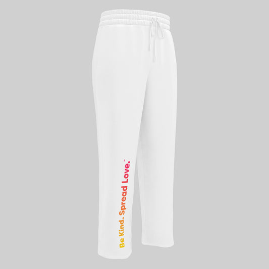 Be Kind. Spread Love.™ - Unisex Wide-Leg Joggers